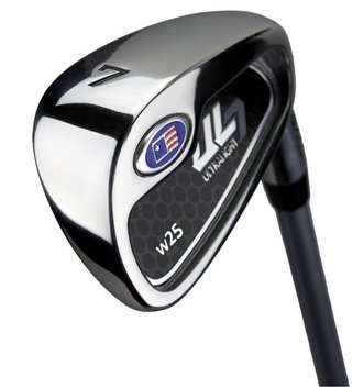 U.S. Kids Golf UL7-42 (107cm) W25 4-Club junior golfový set + stand bag, biela/ružová