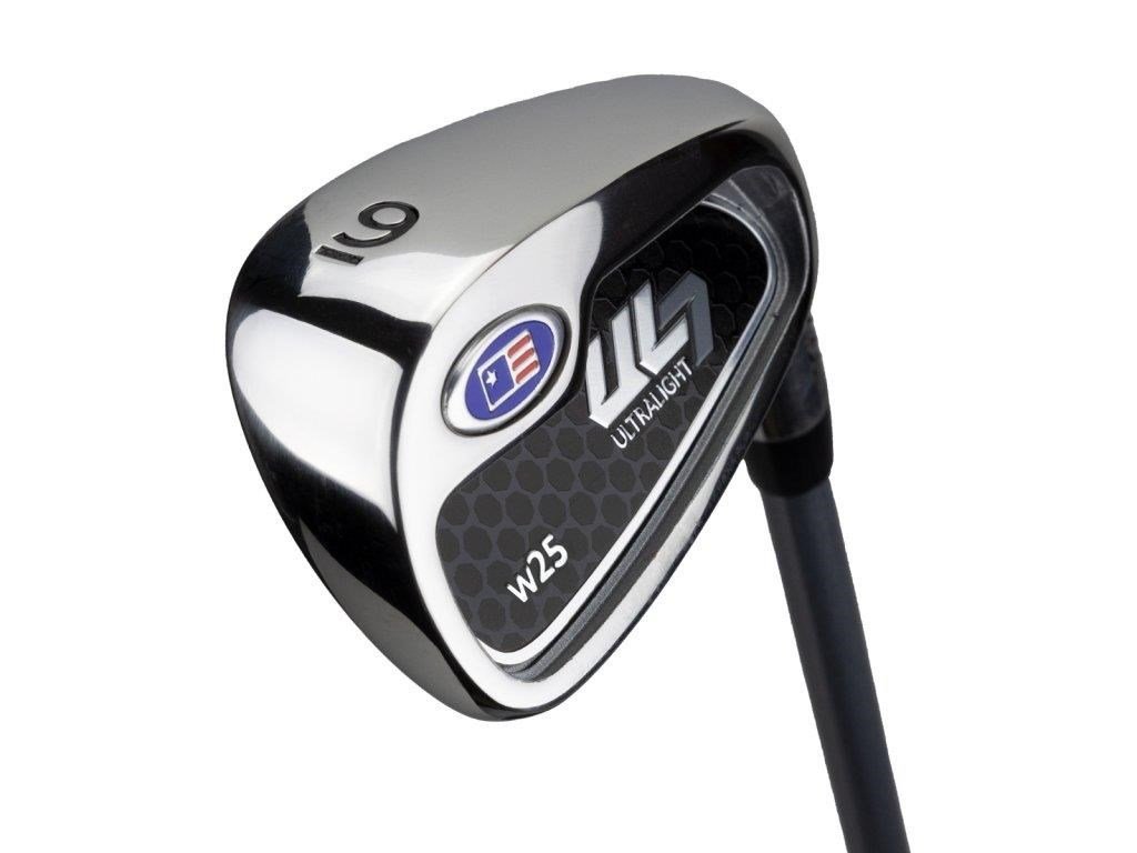 U.S. Kids Golf UL7-45 (114cm) W25 juniorské železá, grafit