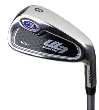 U.S. Kids Golf UL7-48 (122cm) W20 juniorské železá, grafit