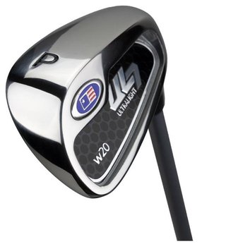 U.S. Kids Golf UL7-48 (122cm) W20 5-Club junior golfový set + stand bag, tmavomodrá/červená/biela