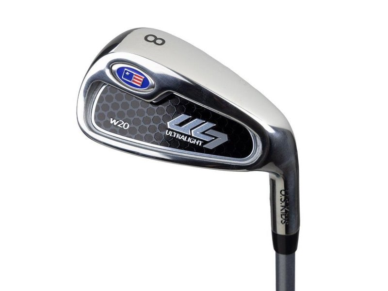U.S. Kids Golf UL7-51 (130cm) W20 juniorské železá, grafit