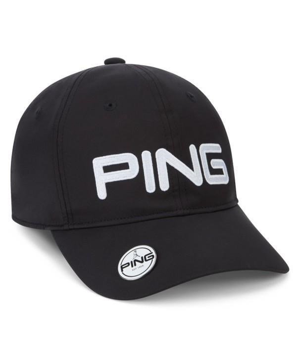 PING Ball Marker pánska šiltovka, čierna