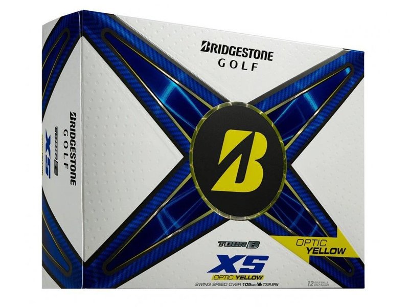 Bridgestone Tour B XS golfové loptičky, žlté