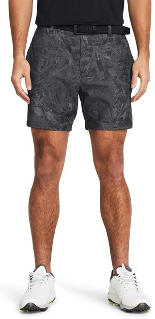 Under Armour Iso-Chill Printed 7 pánske kraťasy, black/halo gray
