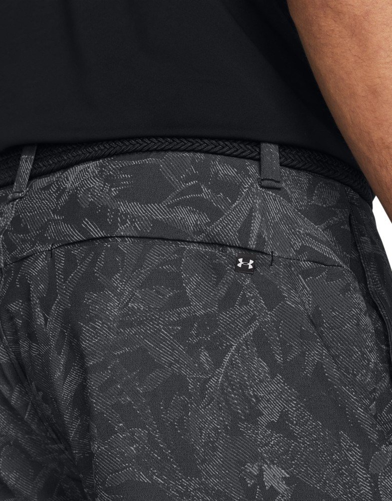 Under Armour Iso-Chill Printed 7 pánske kraťasy, black/halo gray
