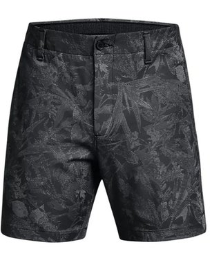 Under Armour Iso-Chill Printed 7 pánske kraťasy, black/halo gray
