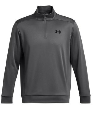 Under Armour Fleece 1/4 Zip pánska mikina, castlerock/black