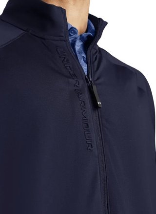 Under Armour Storm Midlayer pánska mikina, navy/biela