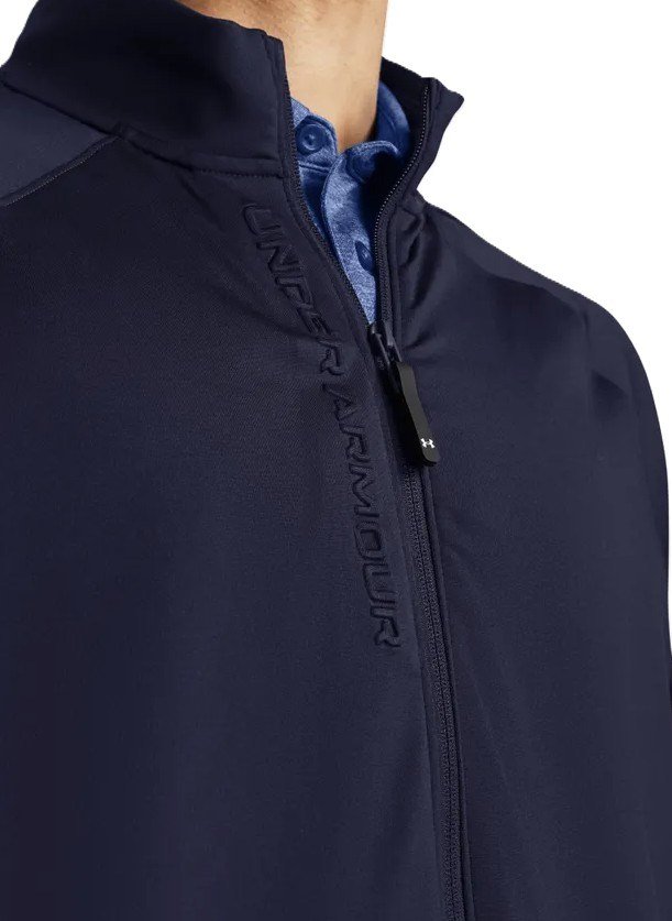 Under Armour Storm Midlayer pánska mikina, navy/biela