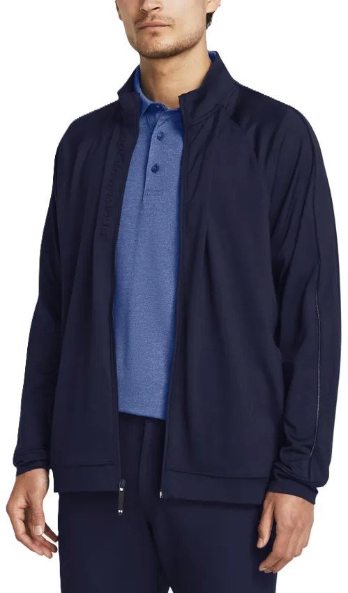 Under Armour Storm Midlayer pánska mikina, navy/biela