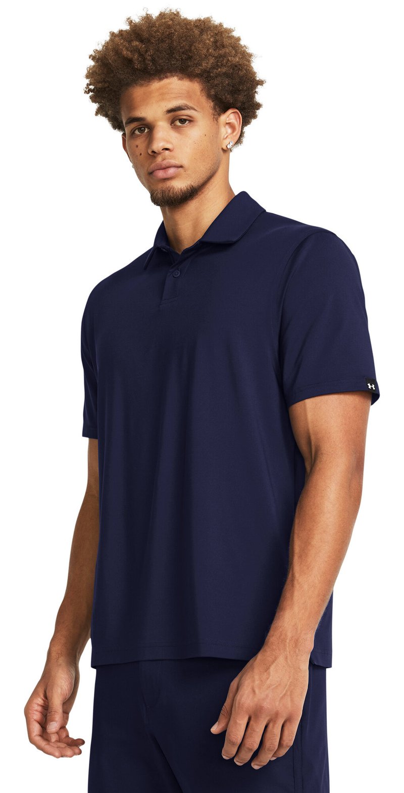 Under Armour T2G pánske polo, midnight navy/pitch gray