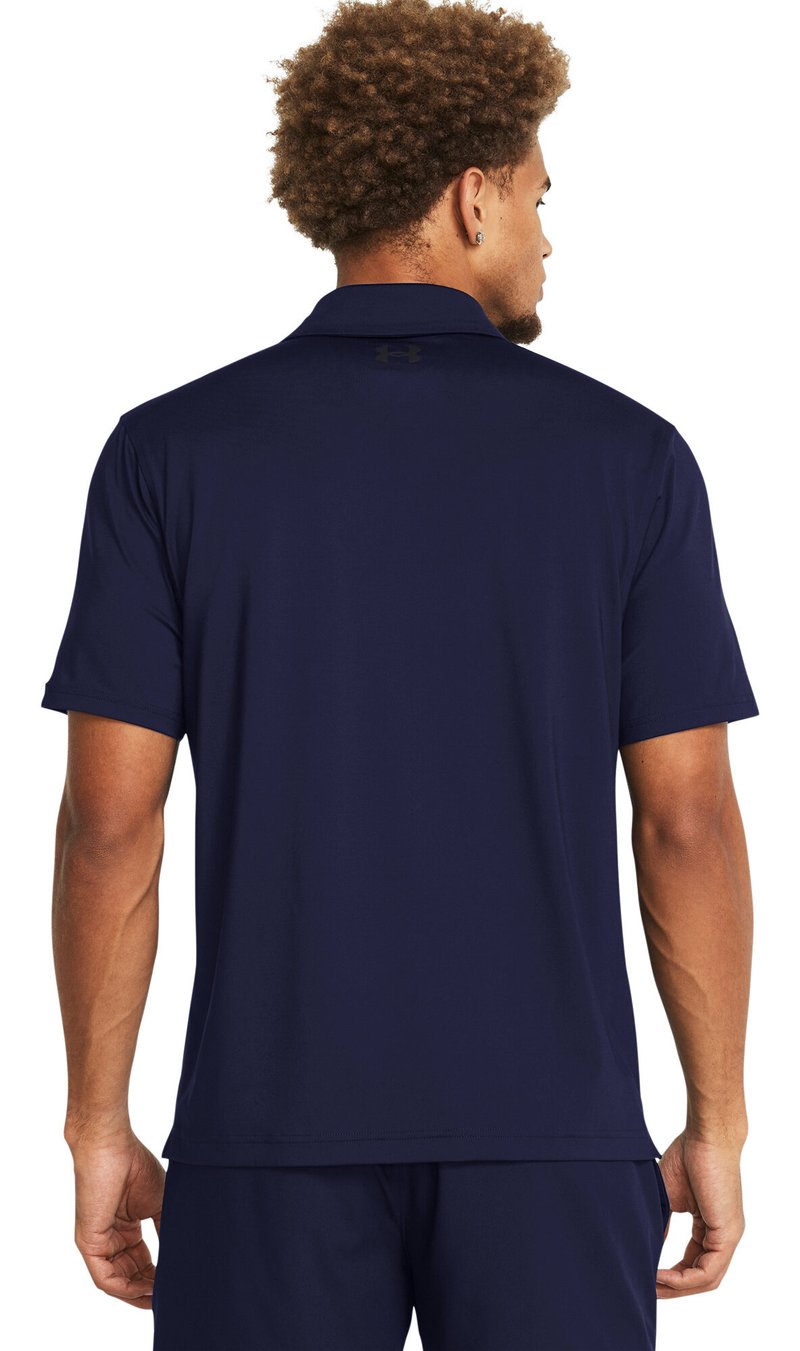 Under Armour T2G pánske polo, midnight navy/pitch gray
