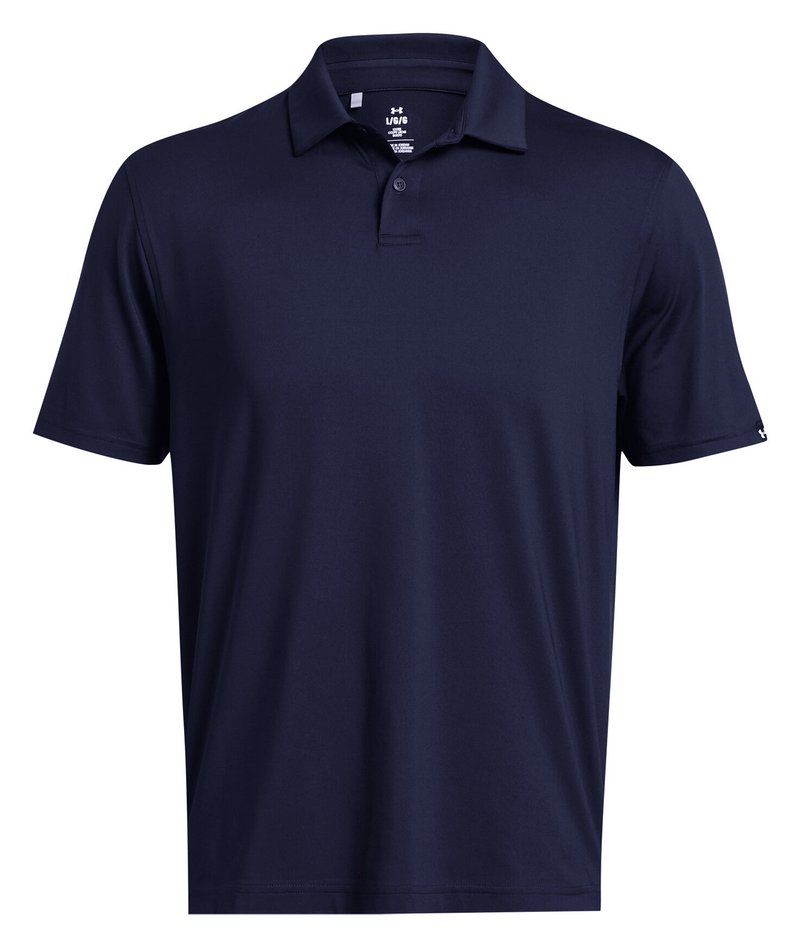 Under Armour T2G pánske polo, midnight navy/pitch gray