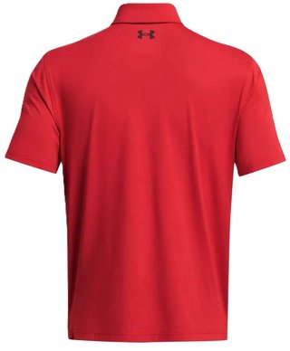 Under Armour T2G LB pánske polo, červeno/čierne