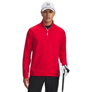 Under Armour Midlayer QZ LB pánska mikina, červená