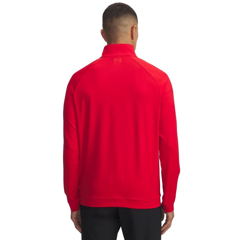 Under Armour Midlayer QZ LB pánska mikina, červená