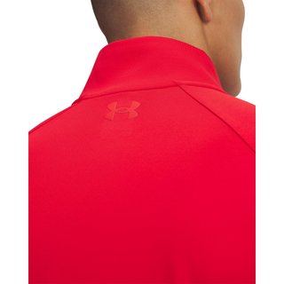 Under Armour Midlayer QZ LB pánska mikina, červená