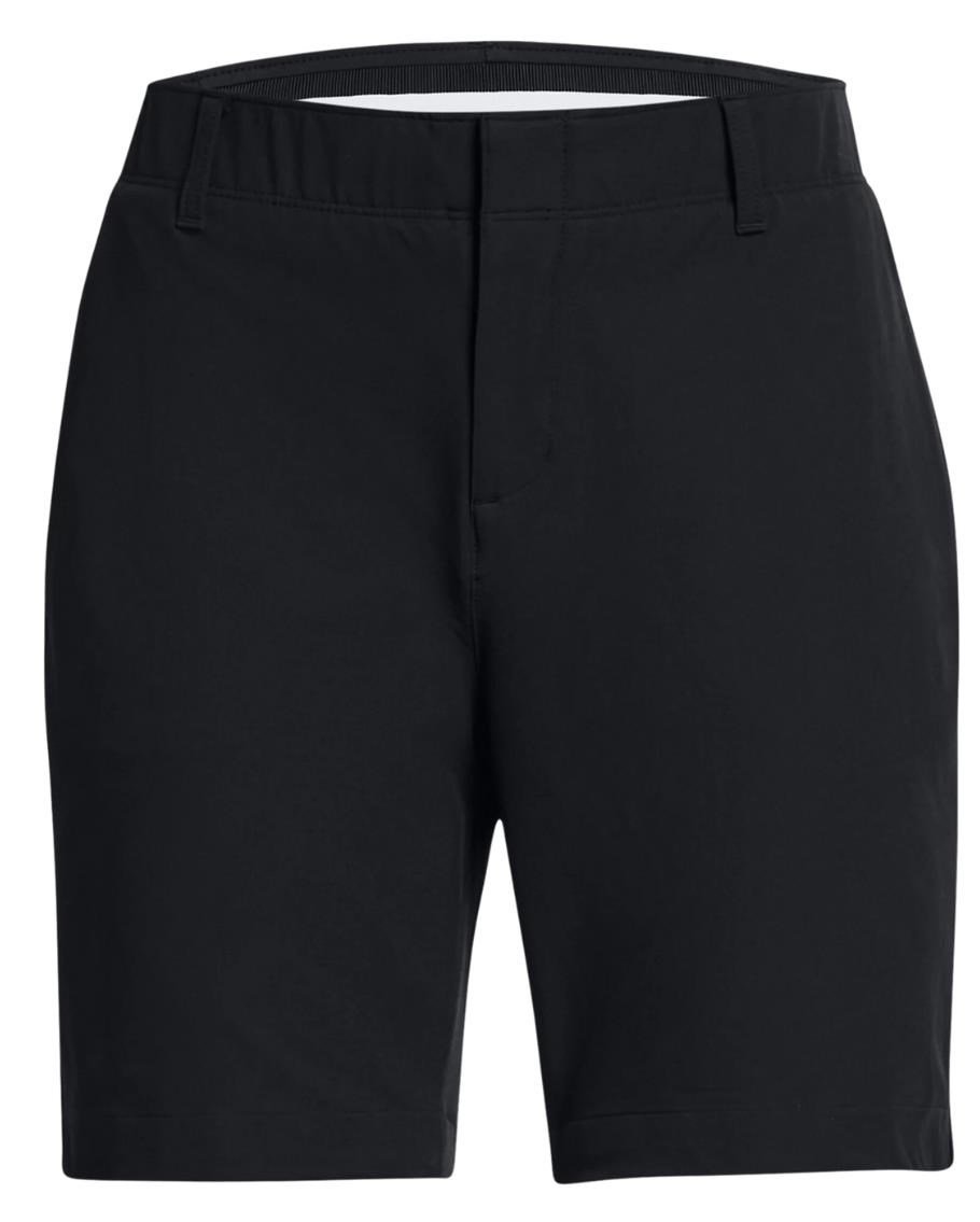Under Armour Drive 7" dámske kraťasy, čierna/metalická strieborná