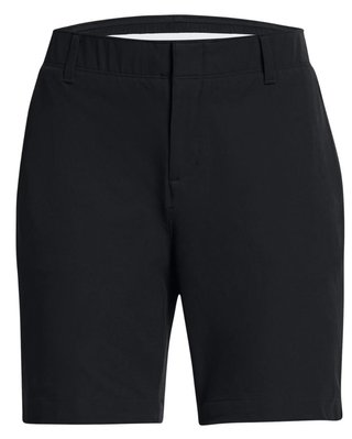 Under Armour Drive 7" dámske kraťasy, čierna/metalická strieborná
