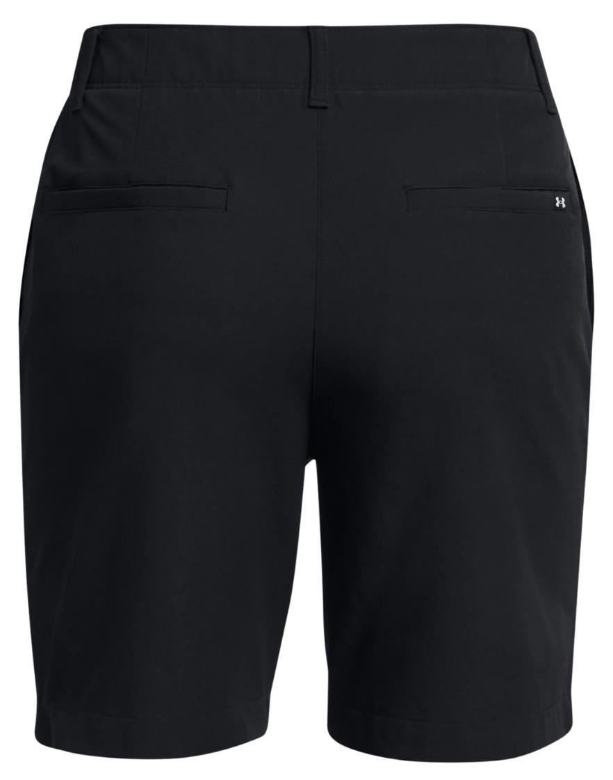 Under Armour Drive 7" dámske kraťasy, čierna/metalická strieborná