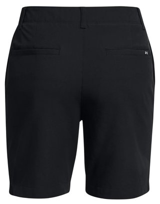 Under Armour Drive 7" dámske kraťasy, čierna/metalická strieborná