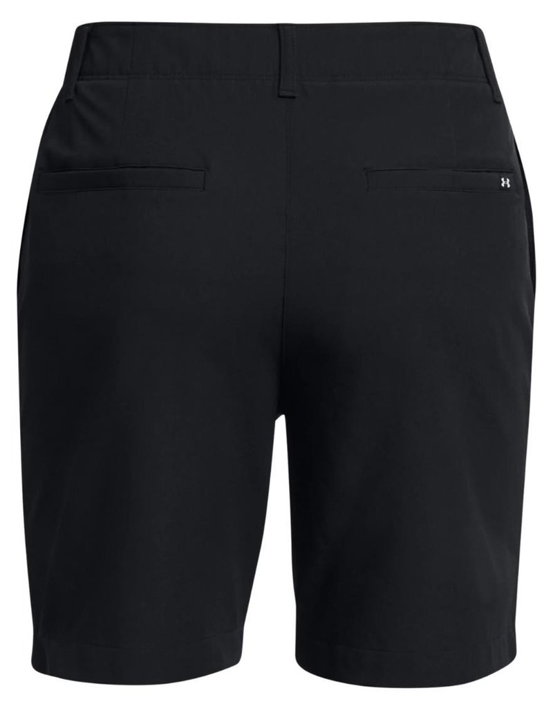 Under Armour Drive 7" dámske kraťasy, čierna/metalická strieborná