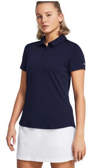 Under Armour Playoff dámske polo, midnight navy/halo grey