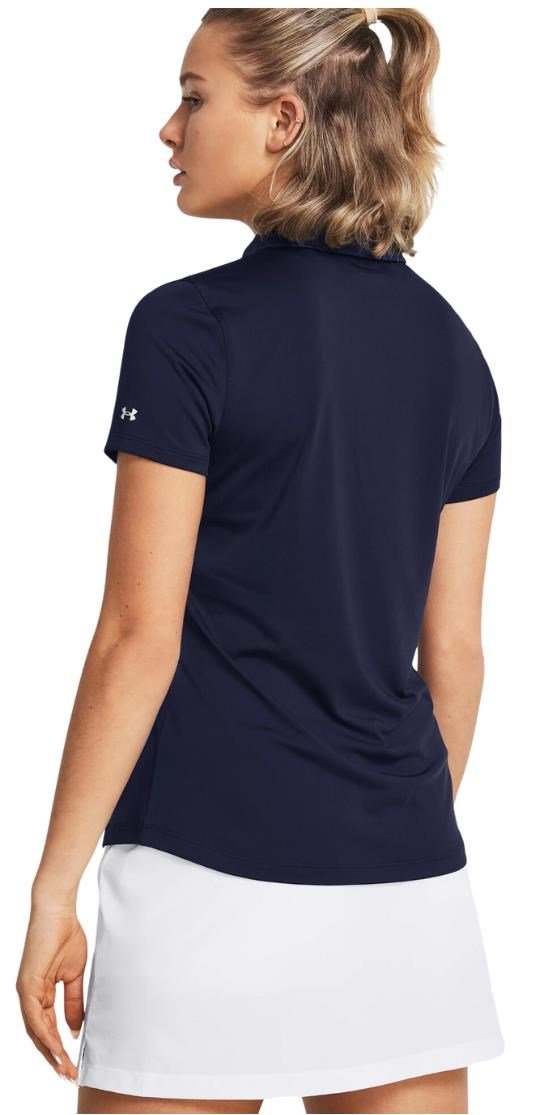 Under Armour Playoff dámske polo, midnight navy/halo grey