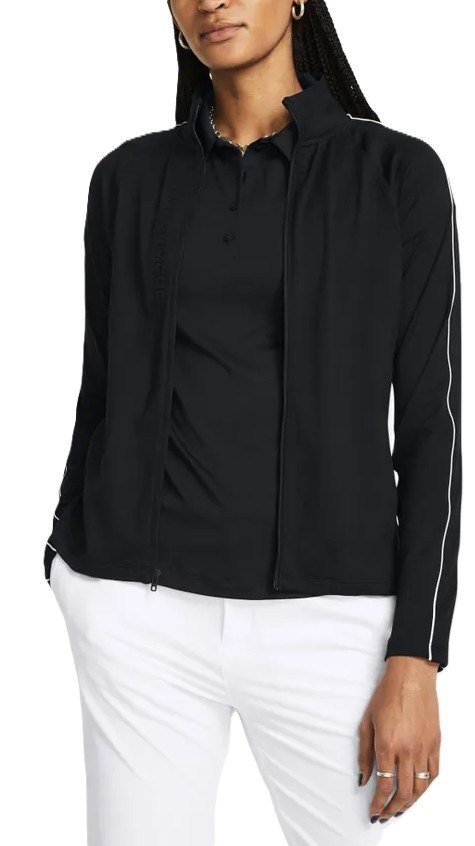 Under Armour Storm dámska mikina na zips, čierno/biela