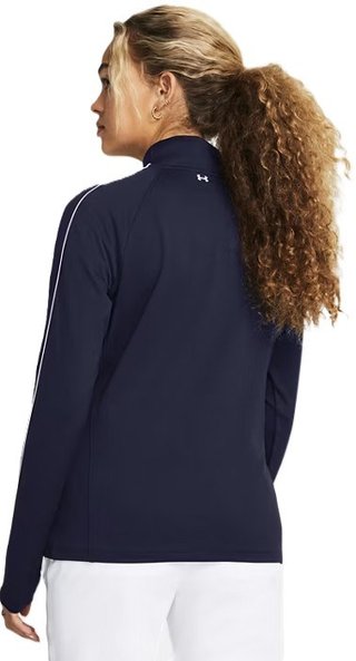 Under Armour Storm dámska mikina na zips, midnight navy/white