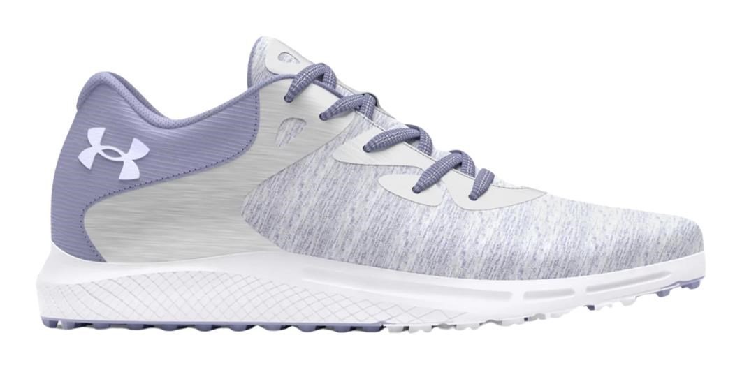 Under Armour Charged Breathe 2 Knit SL dámske golfové topánky, biele