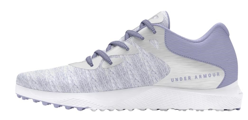 Under Armour Charged Breathe 2 Knit SL dámske golfové topánky, biele