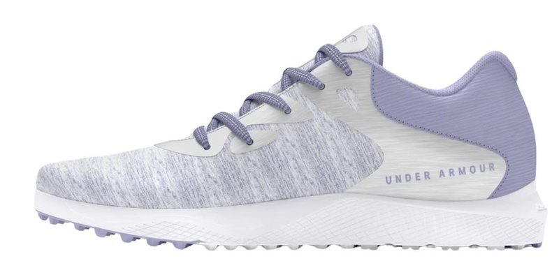 Under Armour Charged Breathe 2 Knit SL dámske golfové topánky, biele