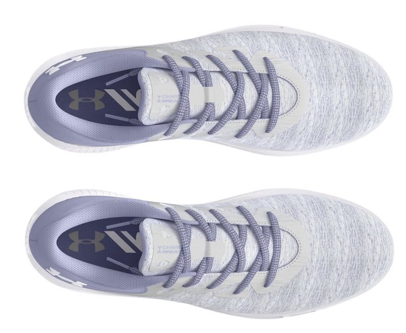 Under Armour Charged Breathe 2 Knit SL dámske golfové topánky, biele