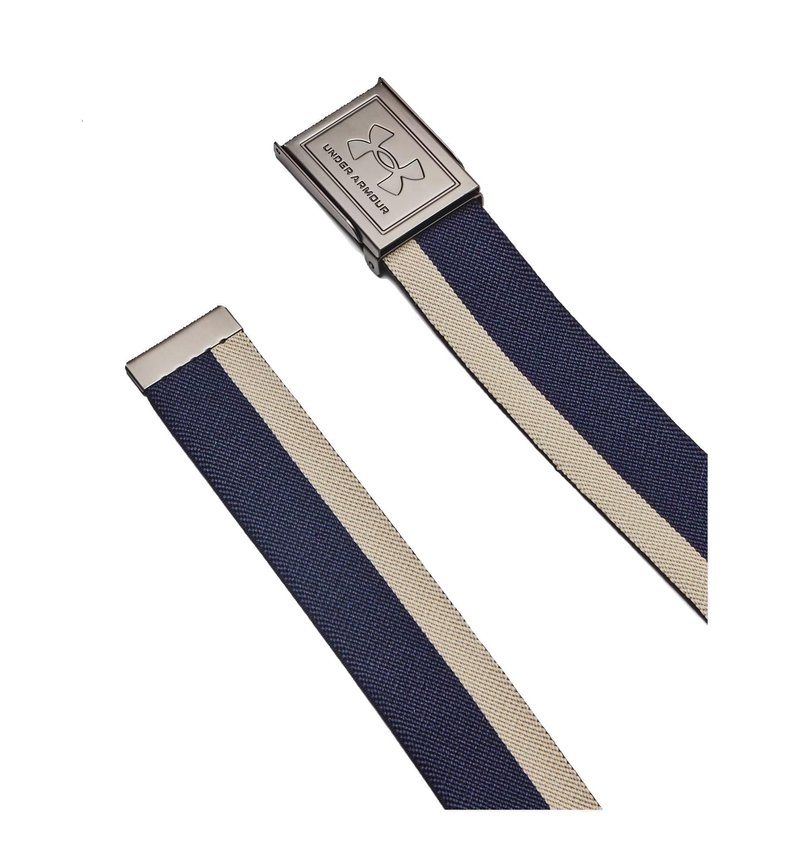 Under Armour Stretch Webbing pánsky opasok, midnight navy/khaki base/castlerock