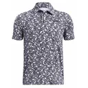 Under Armour Playoff Printed detské polo, midnight navy/white