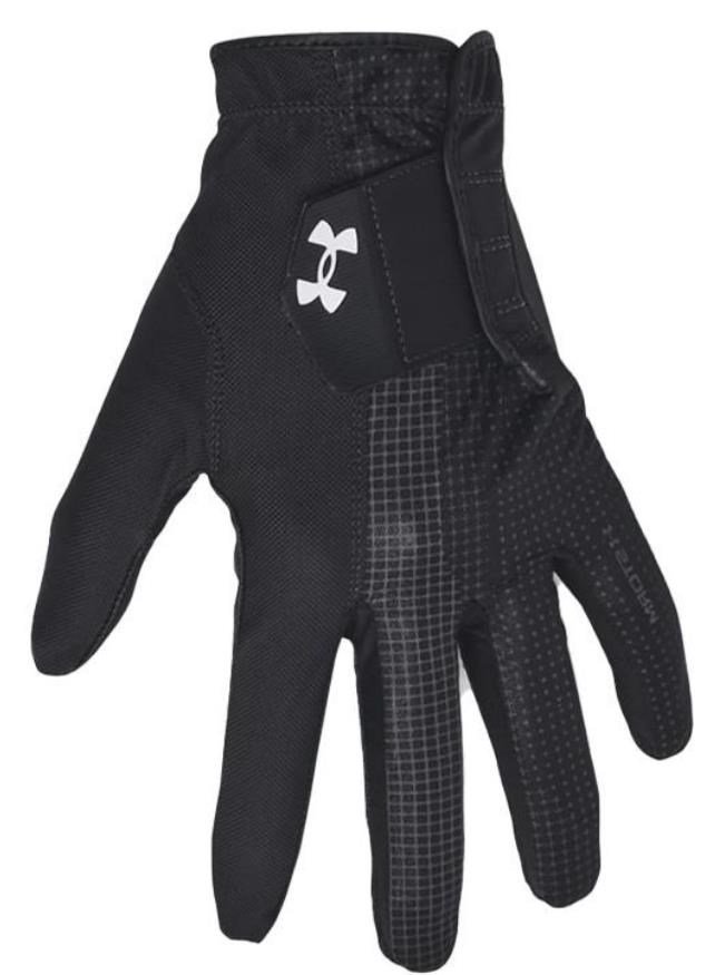 Under Armour Storm pánske golfové rukavice, čierna