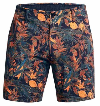 Under Armour Iso-Chill Printed 7 pánske šortky, midnight navy/photon blue/halo gray