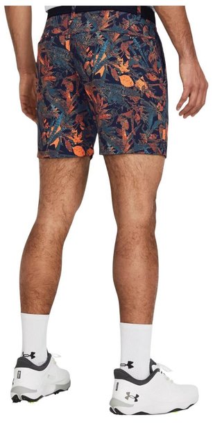 Under Armour Iso-Chill Printed 7 pánske šortky, midnight navy/photon blue/halo gray