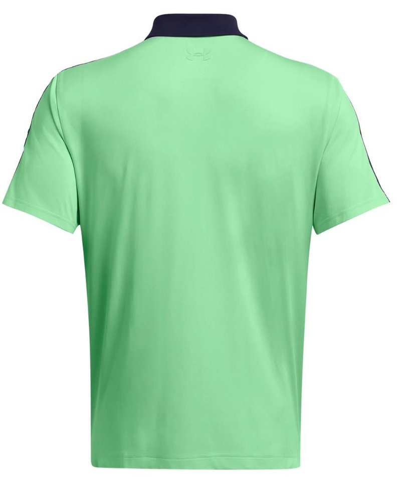 Under Armour Playoff 3.0 Striker pánske polo, matrix green/midnight navy/white