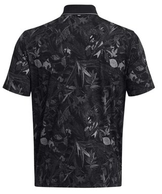Under Armour Iso-Chill Edge pánske polo, čierne/pitch gray