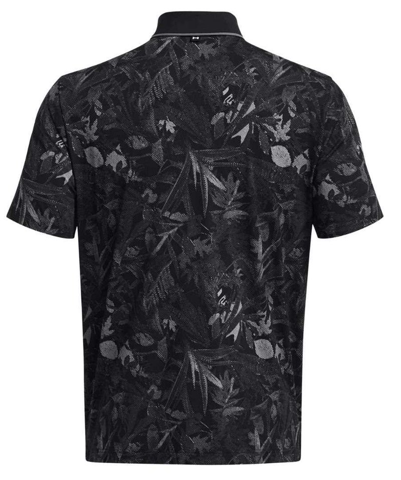 Under Armour Iso-Chill Edge pánske polo, čierne/pitch gray