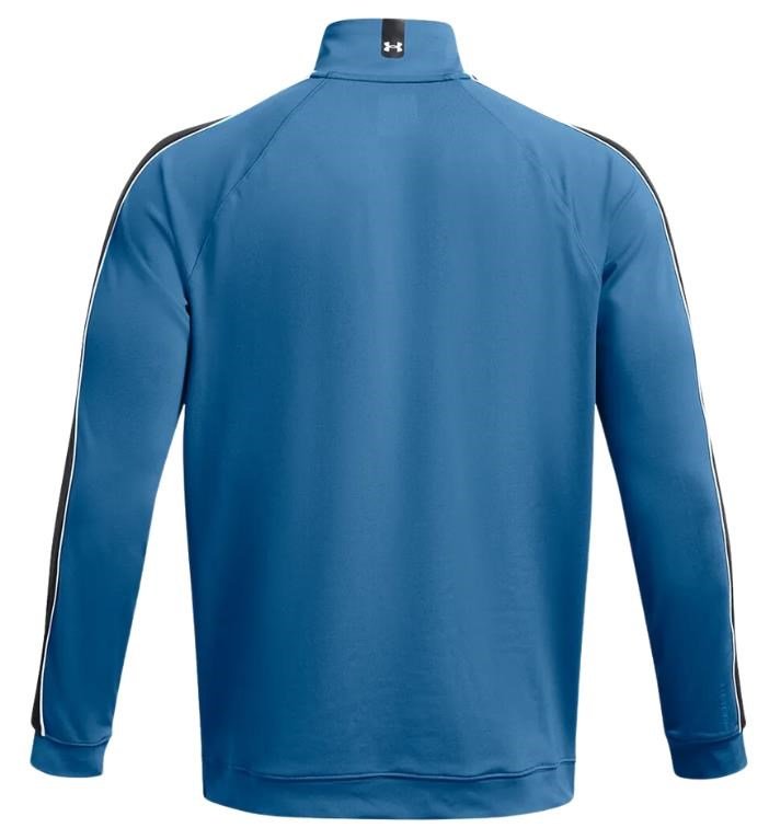 Under Armour Storm Midlayer 1/2 Zip pánska mikina, photon blue/midnight navy/white