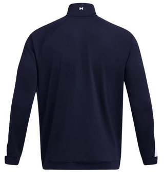 Under Armour Storm Midlayer 1/2 Zip pánska mikina, midnight navy/matrix green/white