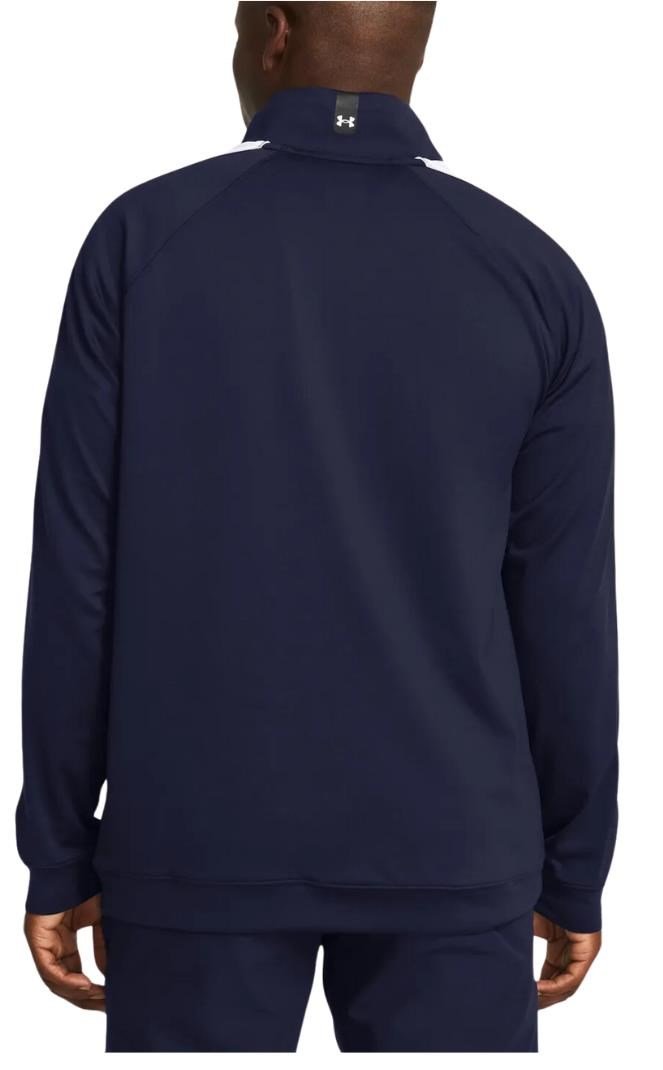 Under Armour Storm Midlayer 1/2 Zip pánska mikina, midnight navy/matrix green/white