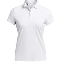 Under Armour Iso-Chill dámske polo, bielo/tmavomodré