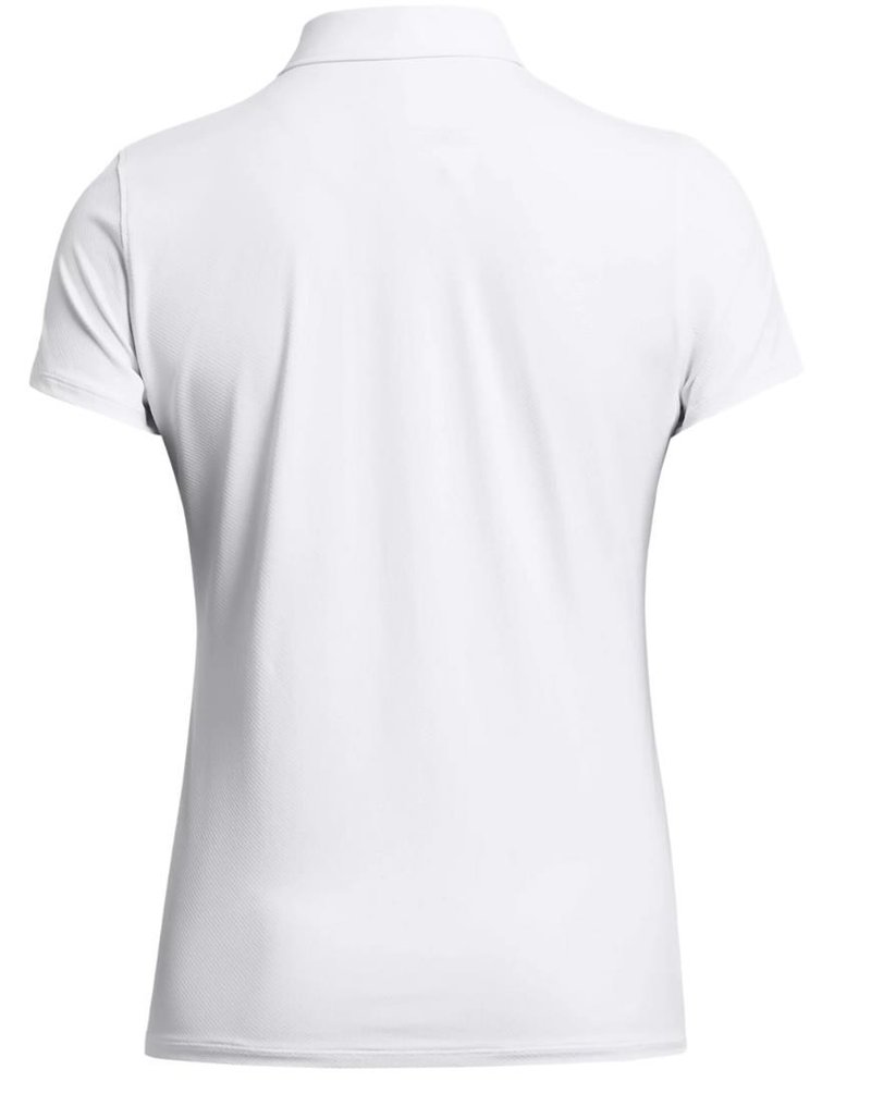 Under Armour Iso-Chill dámske polo, bielo/tmavomodré