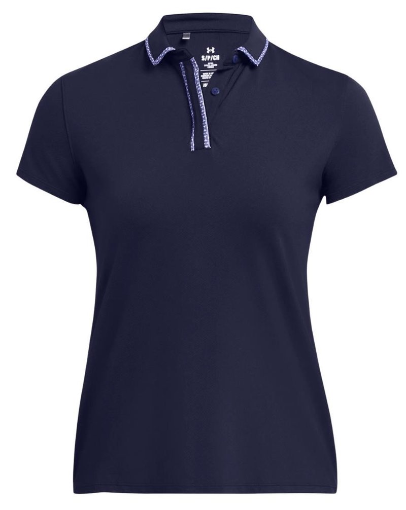 Under Armour Iso-Chill dámske polo, midnight navy/starlight