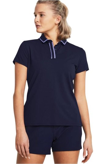 Under Armour Iso-Chill dámske polo, midnight navy/starlight