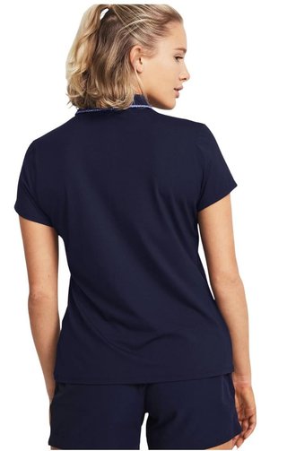 Under Armour Iso-Chill dámske polo, midnight navy/starlight